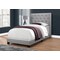 Monarch Specialties Bed, Twin Size, Platform, Teen, Frame, Upholstered, Velvet, Wood Legs, Grey, Transitional I 5984T - alternate 3